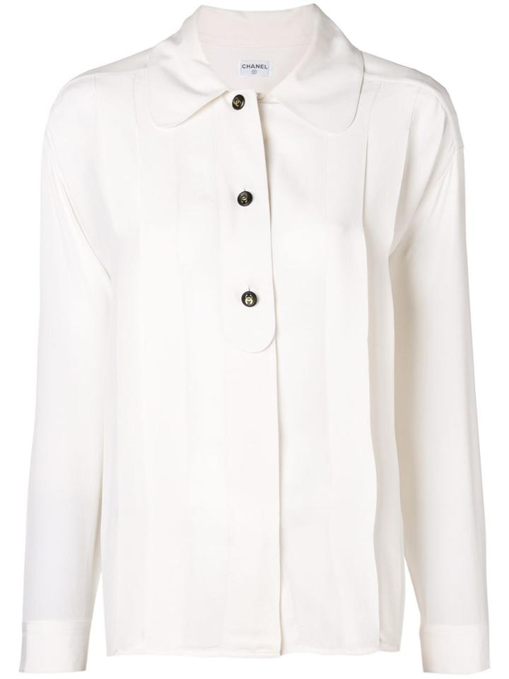 Chanel Vintage 1990's Chanel Shirt - White