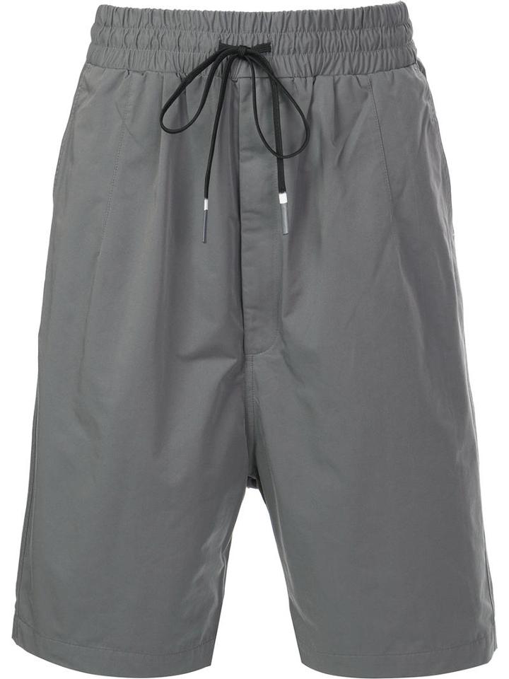 Brandblack Drawstring Shorts, Size: Xxl, Grey, Polyethylene/polyester
