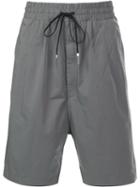 Brandblack Drawstring Shorts, Size: Xxl, Grey, Polyethylene/polyester