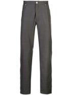 Brunello Cucinelli Straight Leg Suit Trousers - Grey