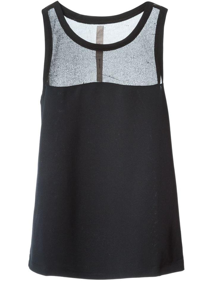 Silent Damir Doma 'tabi' Sheer Panel Tank Top