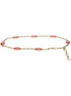 Gucci Chain Link Bee Belt - Metallic