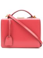 Mark Cross Small Grace Box Handbag - Pink & Purple