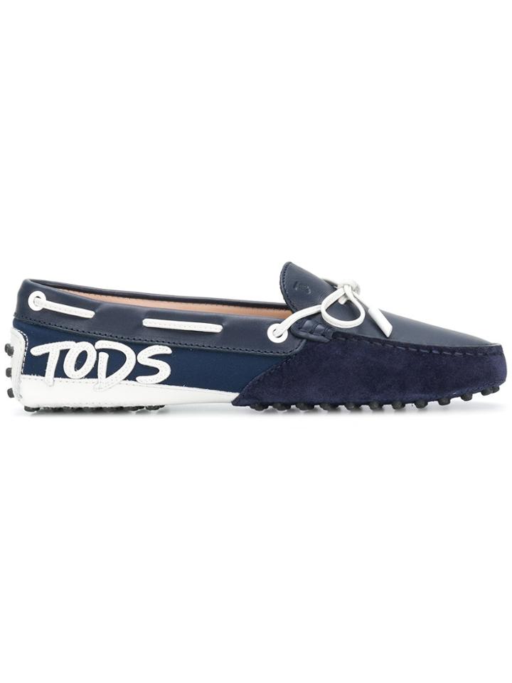 Tod's Gommino Mocassins - Blue