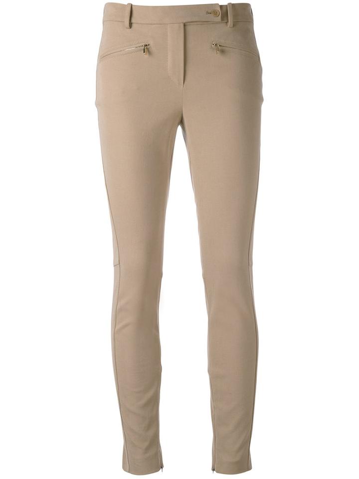 Loro Piana - Devin Trousers - Women - Cotton/spandex/elastane - 40, Nude/neutrals, Cotton/spandex/elastane