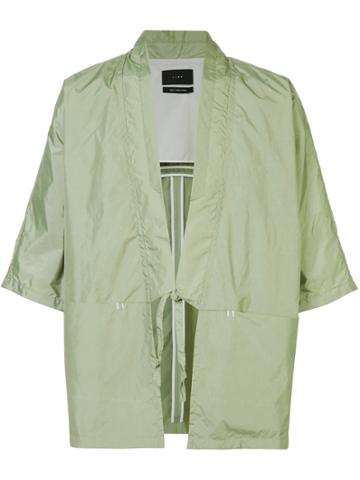 Iise Lace-up Jacket - Green