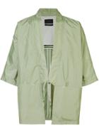 Iise Lace-up Jacket - Green