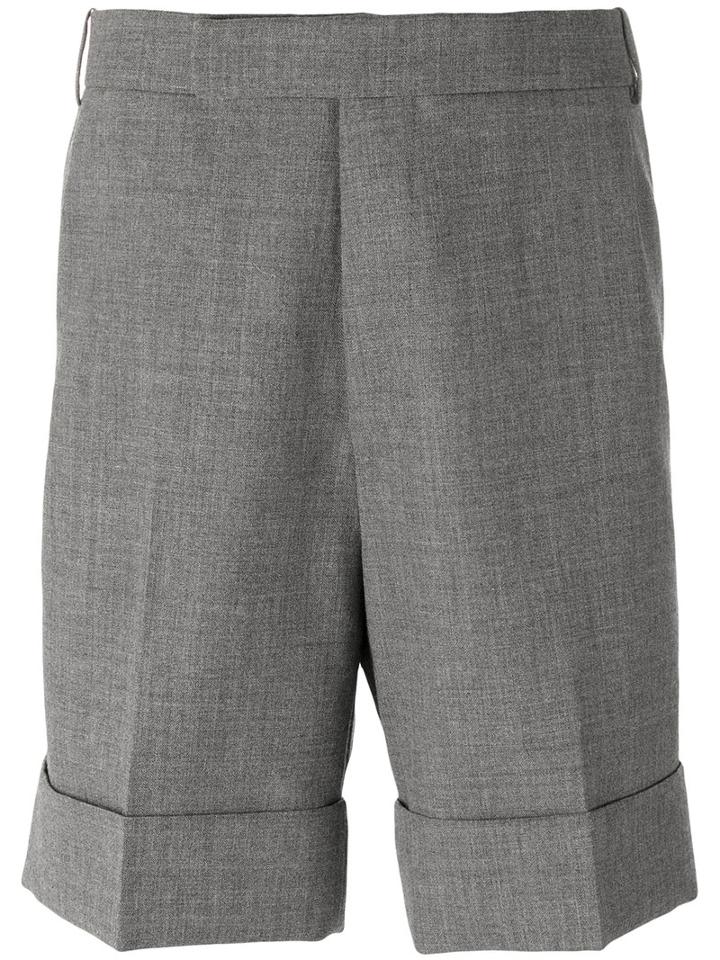 Thom Browne - Chino Shorts - Men - Wool/cupro - 2, Grey, Wool/cupro