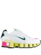 Nike Shox Lace-up Sneakers - White
