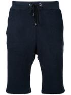 Estnation - Drawstring Bermuda Shorts - Men - Cotton - M, Blue, Cotton