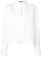 Jil Sander Thursday Pleated Bib Shirt - White