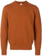 E. Tautz Crew Neck Jumper - Yellow & Orange