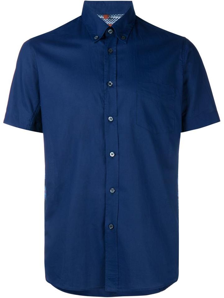 Missoni Shirt With Woven Side Panels
