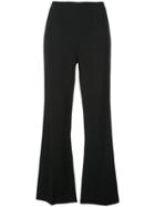 Roland Mouret Flared Trousers - Black