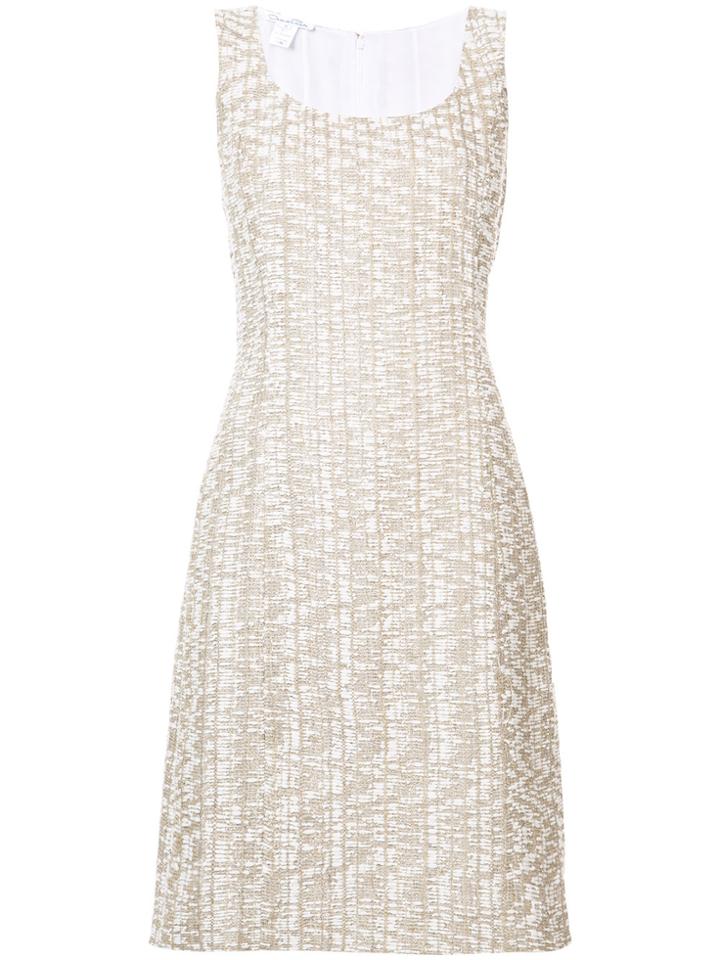 Oscar De La Renta A-line Midi Dress - White