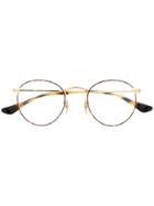 Ray-ban Round Glasses - Gold