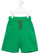 Fendi Kids Track Shorts, Boy's, Size: 8 Yrs, Green