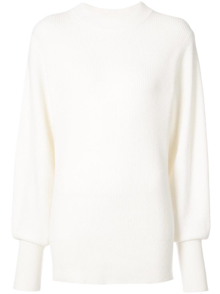 The Row Cashmere Nix Jumper - White