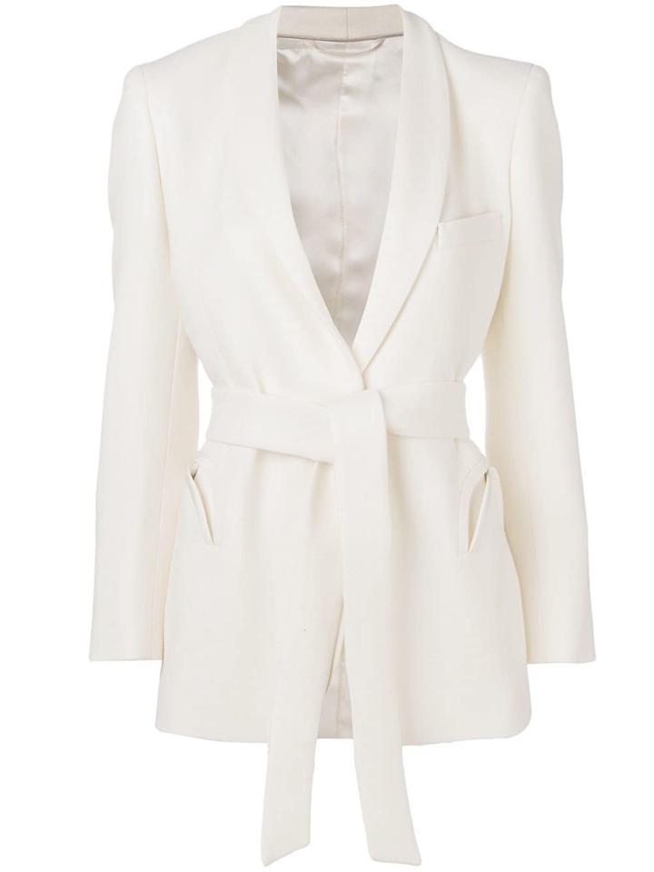 Blazé Milano Belted Blazer - Neutrals