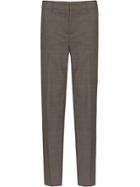 Prada Stretch Wool Trousers - Grey
