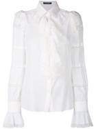 Dolce & Gabbana Georgette Blouse - White