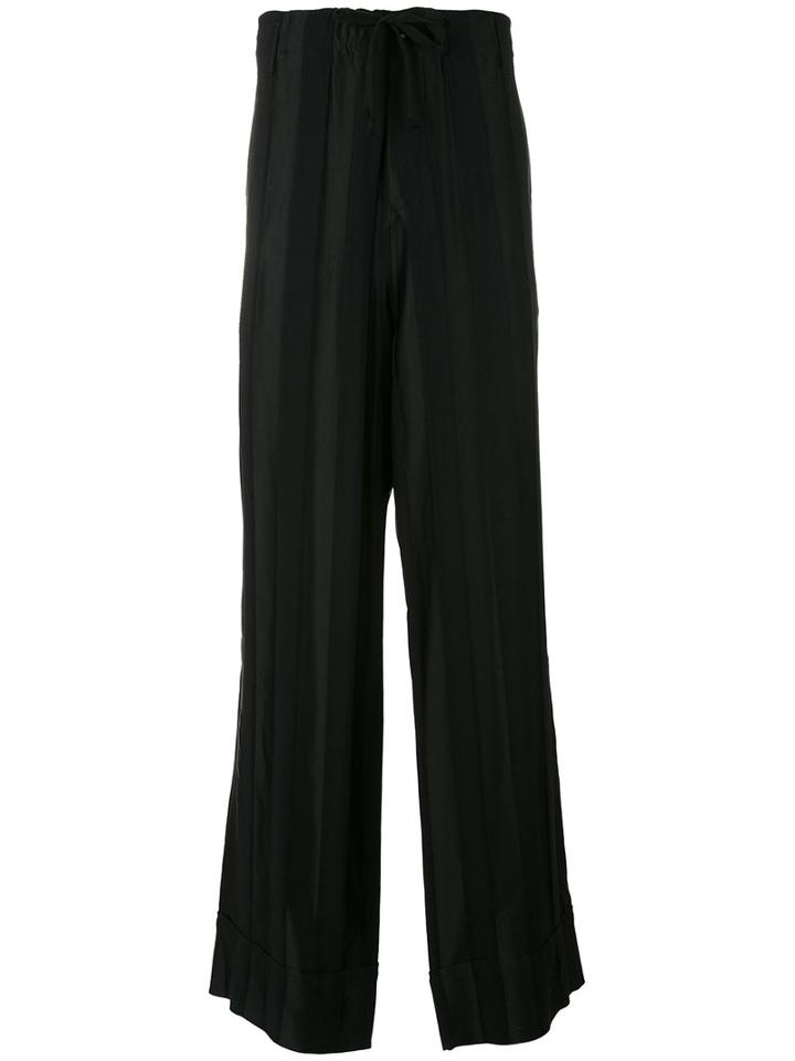Ann Demeulemeester Grise - Loose-fit Trousers - Men - Rayon/wool - M, Black, Rayon/wool