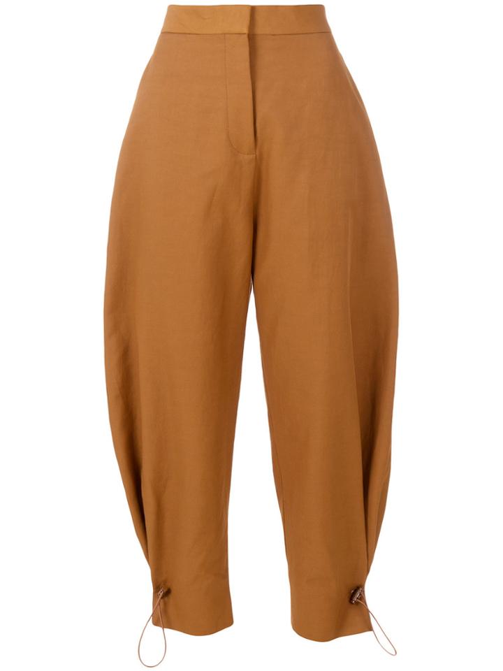 Stella Mccartney Ballon Leg Trousers - Brown