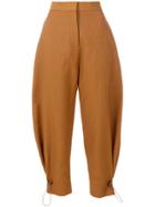 Stella Mccartney Ballon Leg Trousers - Brown