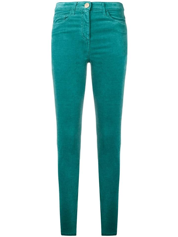 Elisabetta Franchi High-waisted Skinny Jeans - Black