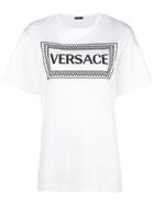 Versace Vintage 90s Logo T-shirt - White