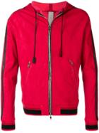 Giorgio Brato Trim Detail Track Jacket - Red