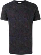 Etro Flower Pattern T-shirt - Black