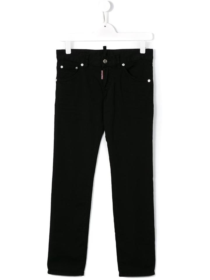 Dsquared2 Kids Clement Jeans, Boy's, Size: 16 Yrs, Black