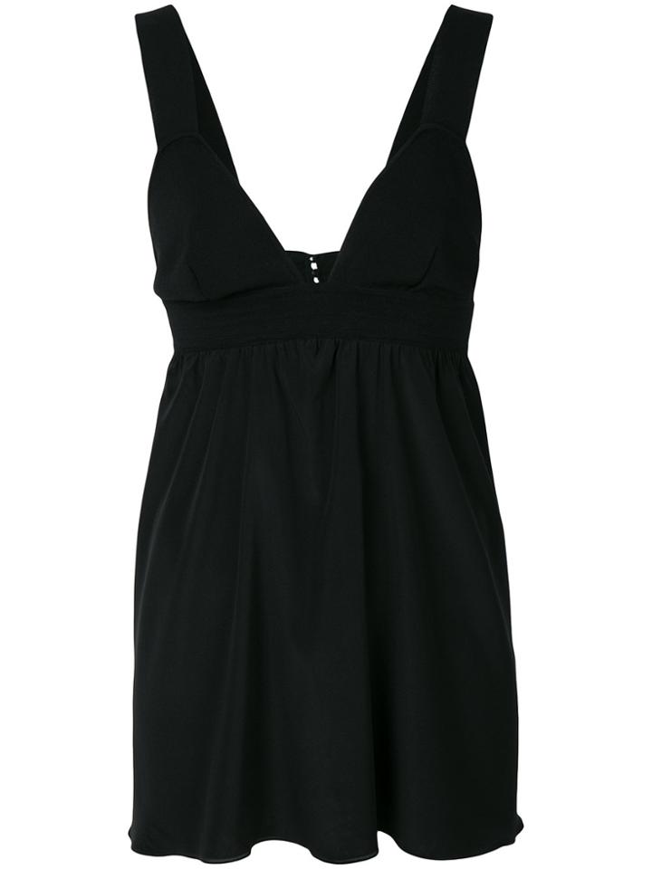 Gentry Portofino Sleeveless Top - Black