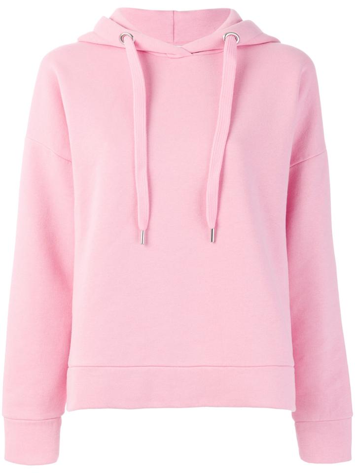 Closed Oversized Hoodie - Pink & Purple
