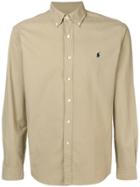 Polo Ralph Lauren Button Down Logo Shirt - Neutrals
