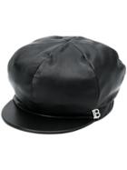 Balmain Baker Boy Hat - Black