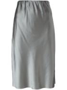 6397 Satin Midi Skirt