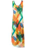 Mara Mac Printed Midi Dress - Multicolour