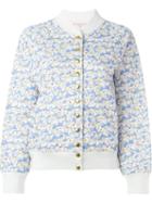 Olympia Le-tan Alice In Wonderland Print Bomber Jacket