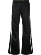Giambattista Valli Side Stripe Flared Trousers - Black