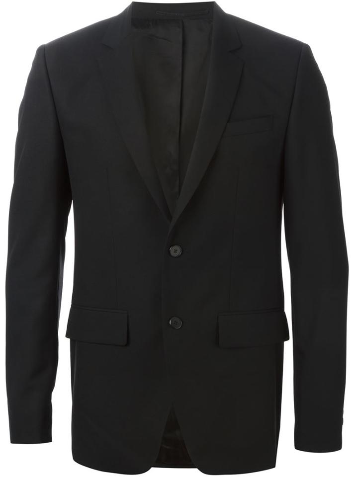 Givenchy Classic Formal Suit, Men's, Size: 50, Black, Cotton/acetate/cupro/wool