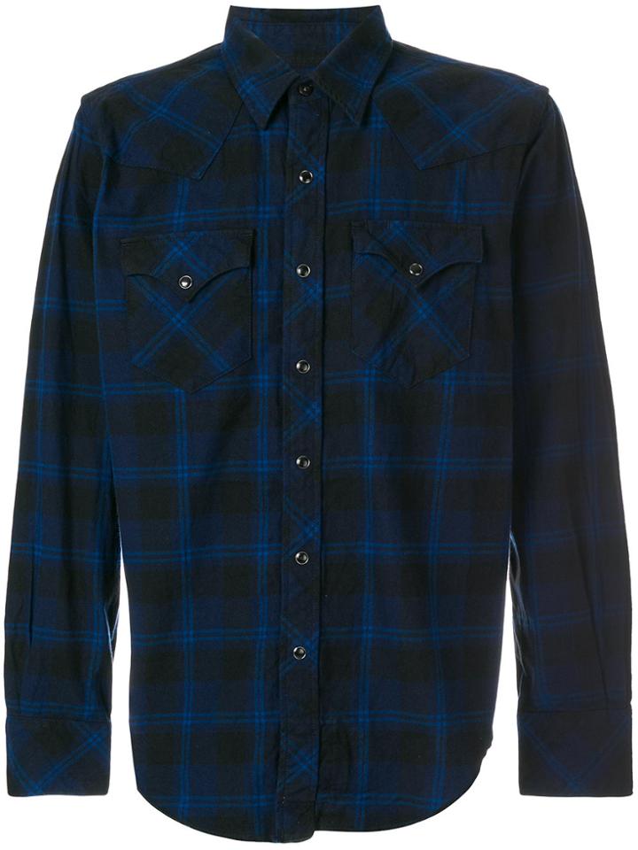 Engineered Garments Western Shirt - Blue