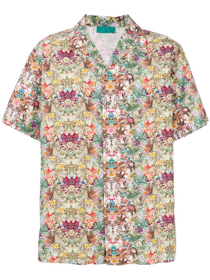 Paura Tropical-print Bowling Shirt - Multicolour