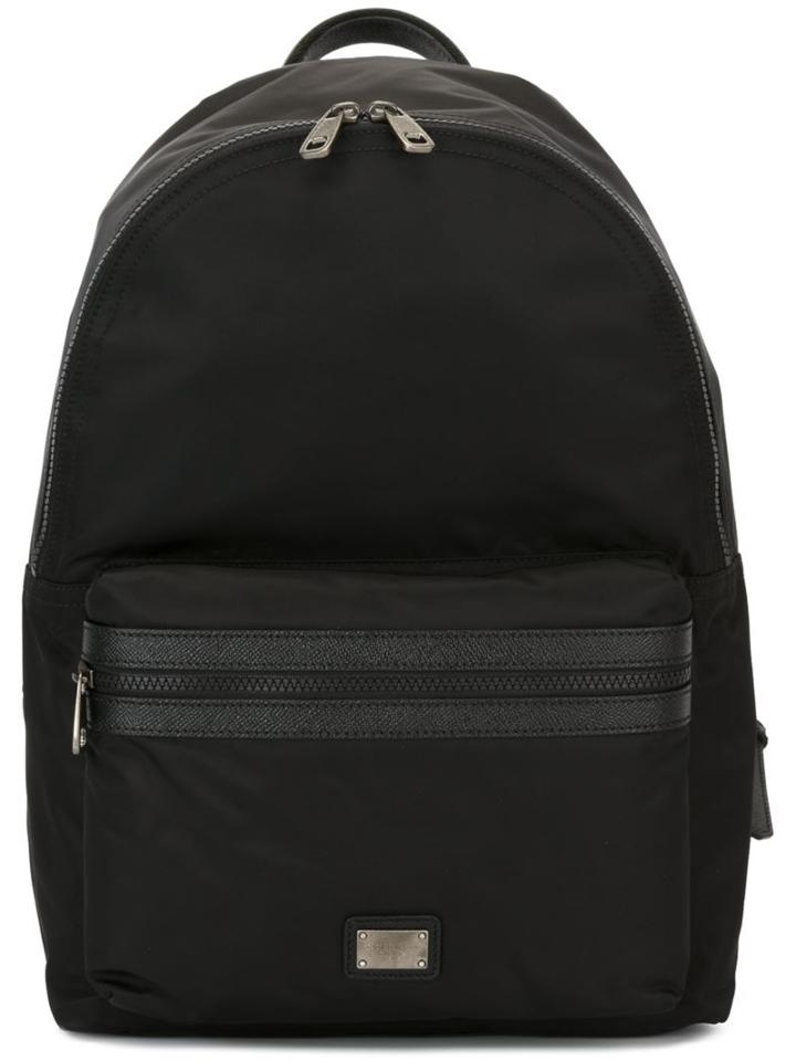 Dolce & Gabbana Vulcano Backpack, Black, Pvc/cotton