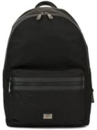 Dolce & Gabbana Vulcano Backpack, Black, Pvc/cotton
