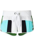 No Ka' Oi Drawstring Running Shorts - White