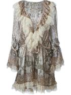 Etro Lace Detail Short Dress, Women's, Size: 44, Silk/polyamide/viscose