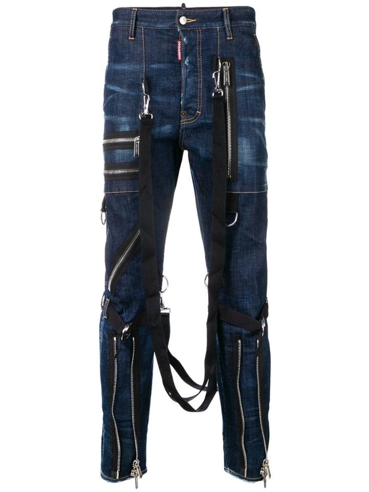 Dsquared2 Bootcut Jeans - Blue