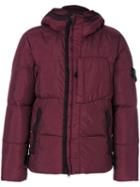 Stone Island - Shell Puffer Jacket - Men - Feather Down/polyamide/polyurethane Resin - Xl, Red, Feather Down/polyamide/polyurethane Resin